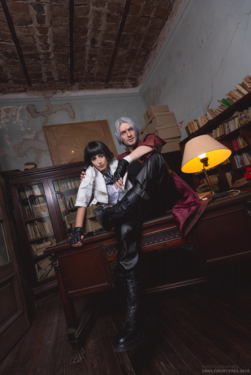 Illustration for article titled Devil May Cry Cosplay Gets A Little Romantic